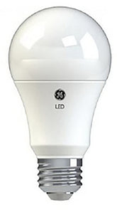GE Industrial Solutions 47665 LED Bulb, General Purpose, A19 Lamp, 60 W Equivalent, E26 Lamp Base, Frosted